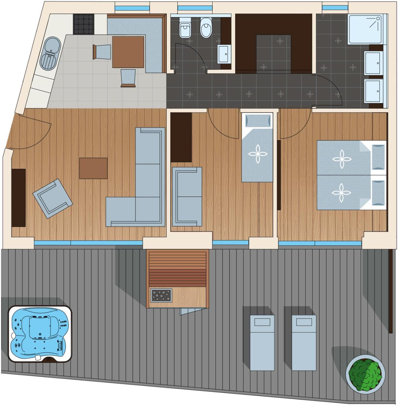 Apartments Aois 4 Elements Suits La Val Zewnętrze zdjęcie